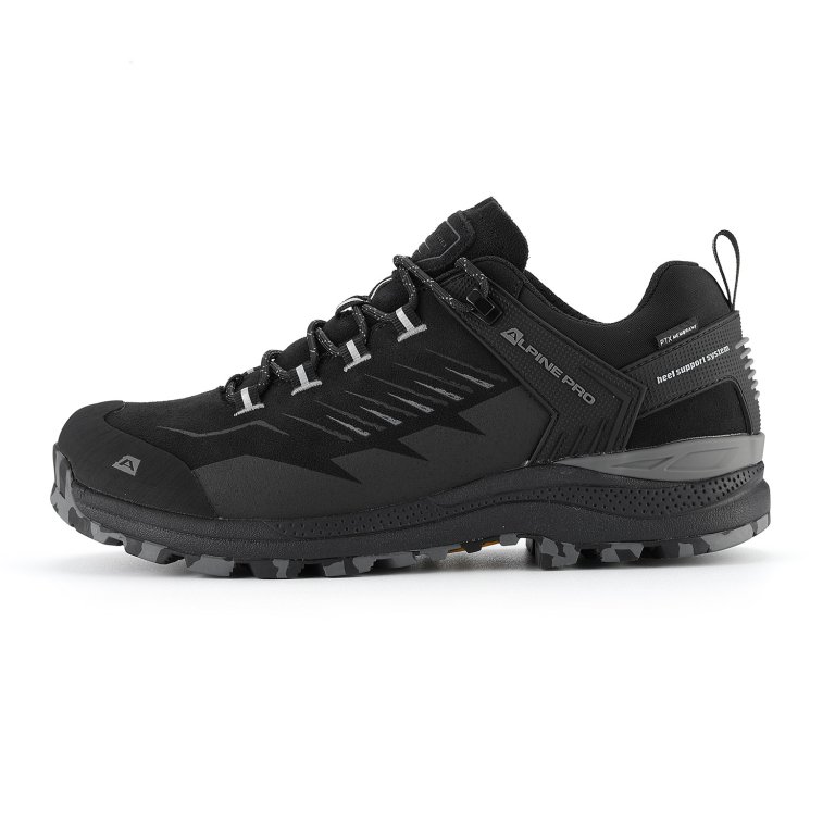 Boty ALPINE PRO ZEREME s PTX černé