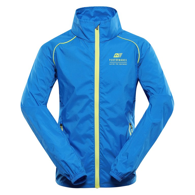 Bunda dětská ALPINE PRO SPINO 2 s DWR modrá