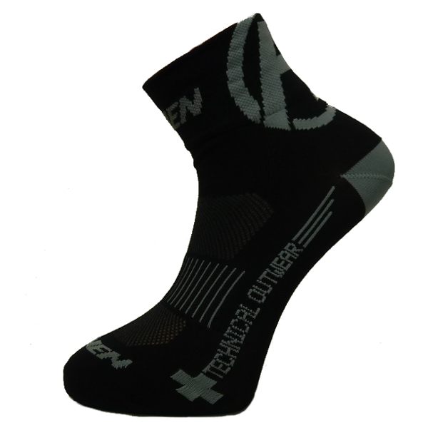 Ponožky HAVEN LITE SILVER NEO 2páry černo/šedé