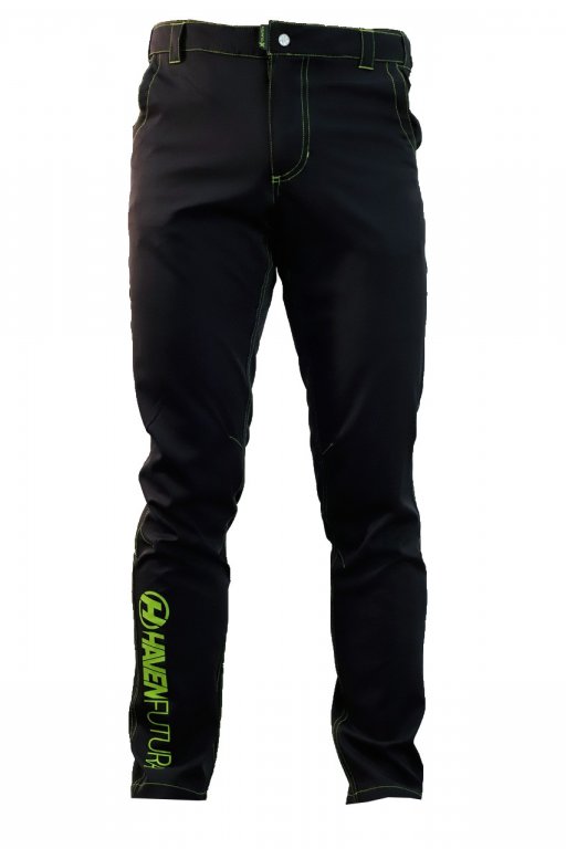 Kalhoty dlouhé unisex HAVEN FUTURA černo/zelené