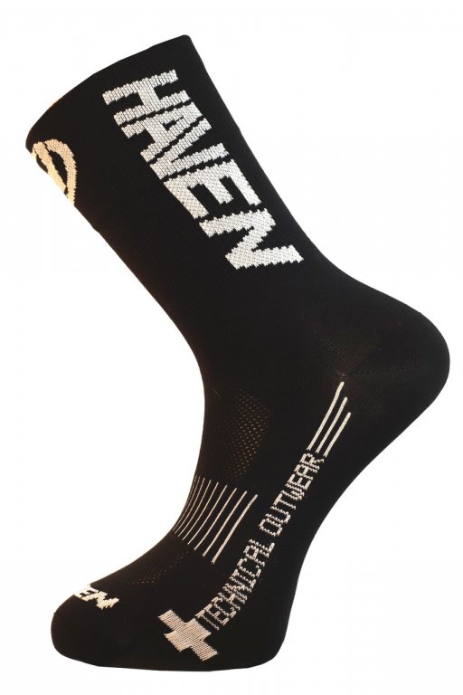 Ponožky HAVEN LITE SILVER NEO LONG 2páry černo/bílé