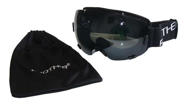 brýle lyžařské BROTHER B298 s velkým zorníkem černé