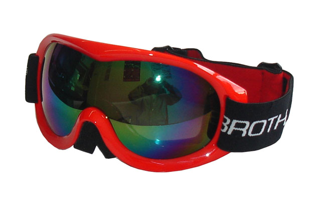 Brýle lyžařské BROTHER B259 dvojsklo červené