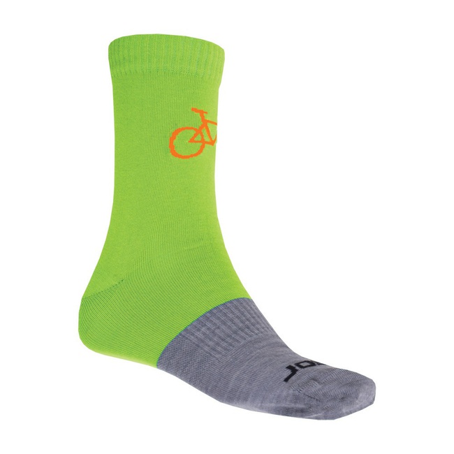Ponožky SENSOR TOUR MERINO zeleno/šedé
