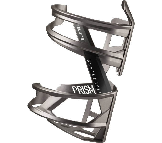 Košík ELITE Prism Left titanium, černý graphic