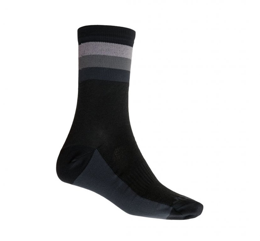 Ponožky SENSOR COOLMAX SUMMER STRIPE černo/šedé