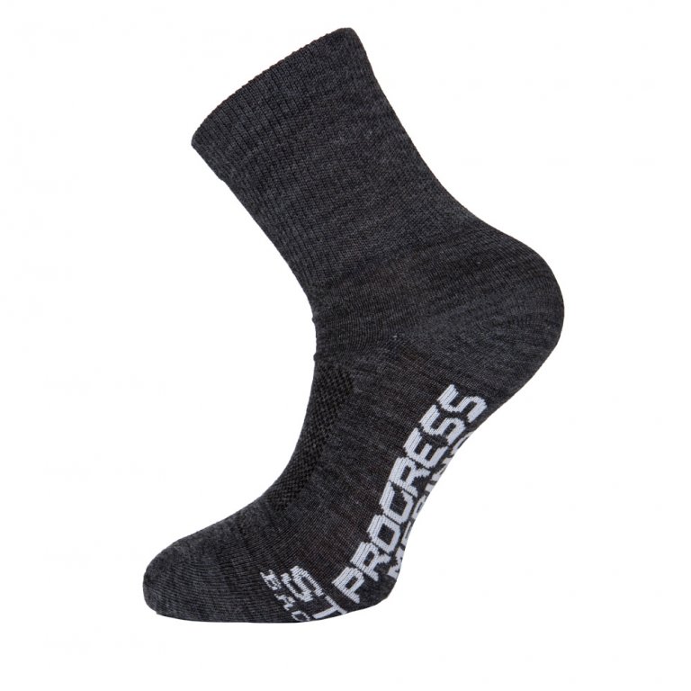 Ponožky Progress MANAGER Merino Lite šedé