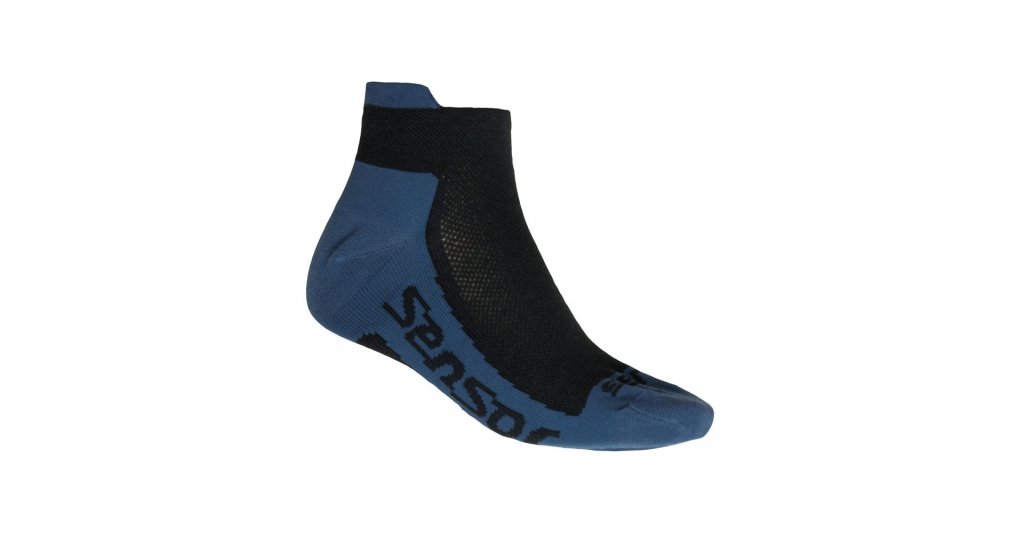 Ponožky SENSOR RACE COOLMAX INVISIBLE černé/tmavě modré