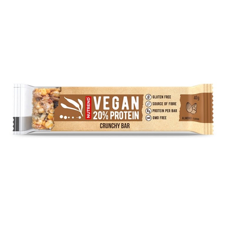 tyčinka Nutrend  Vegan protein crunchy mandle 40g