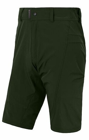 Kalhoty krátké pánské SENSOR HELIUM s cyklovložkou olive green