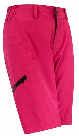 Kalhoty krátké dámské SENSOR HELIUM s cyklovložkou hot pink