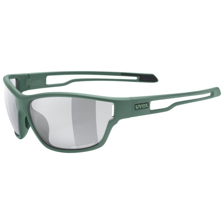 Brýle UVEX Sportstyle 806 V zelené matné