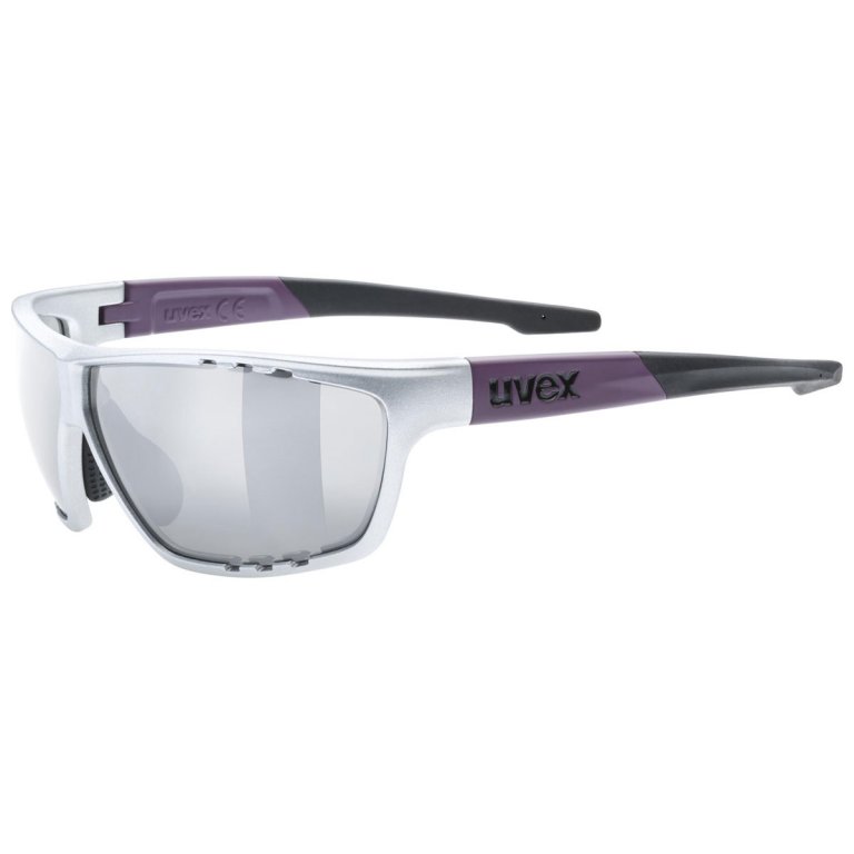 Brýle UVEX Sportstyle 706 stříbrno fialové matné