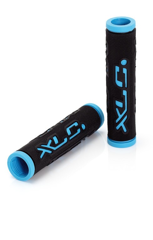Gripy XLC Dual Colour 125mm černo/modré