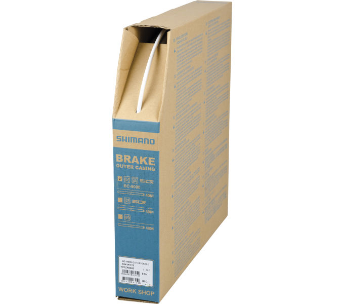 bowden brzdový Shimano BC-9000 40m bílý box