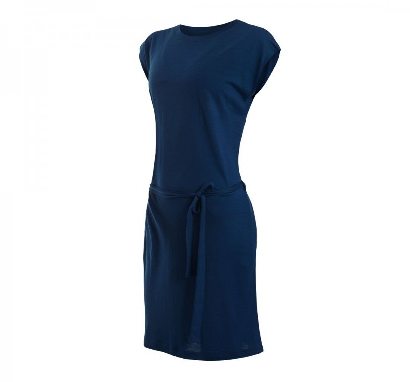 šaty dámské SENSOR MERINO ACTIVE tmavě modré