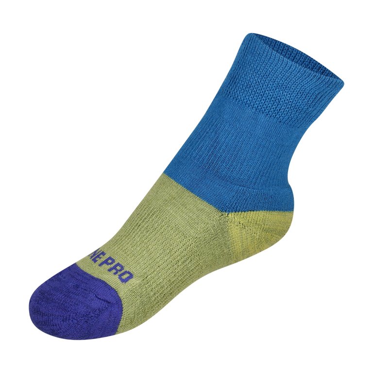 Ponožky dětské ALPINE PRO NOLDO merino modré