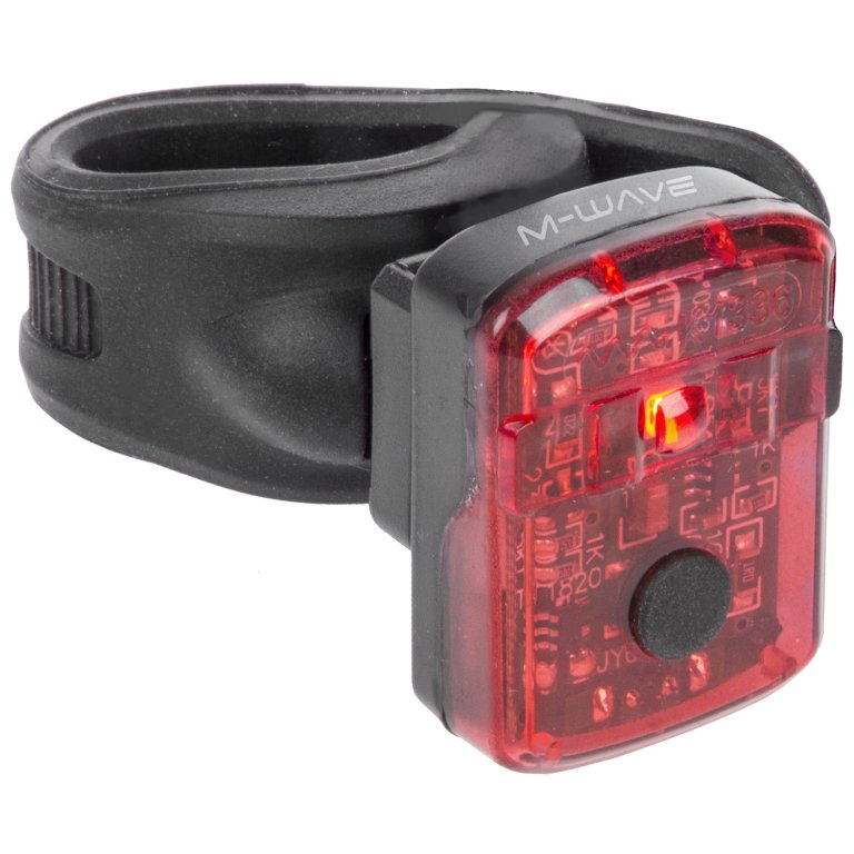 Osvětlení zadní M-WAVE Helios 1. 1 USB SL