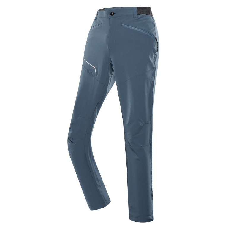 Kalhoty pánské dlouhé ALPINE PRO RAMEL rychleschnoucí modré