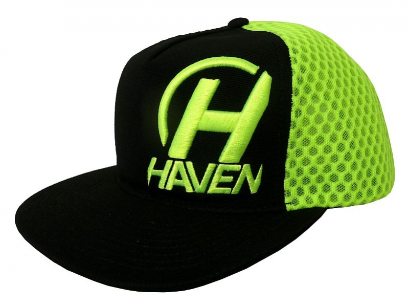 čepice HAVEN CAP černo/zelená