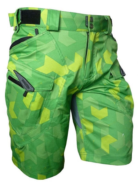 Kalhoty krátké pánské HAVEN CUBES NEO zelené